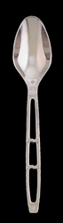 Silver Settings Premium Plastic Soup Spoons - 20 pc - Item #2106