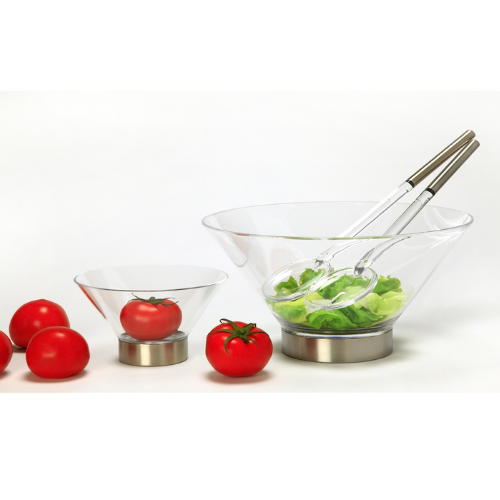 Lucite Salad Bowl, Small Or Large - Lucite Dinnerware