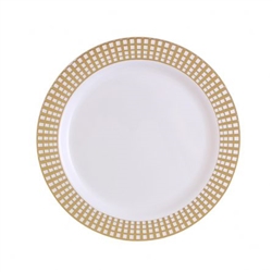9" Signature Collection High quality Plastic Plates 10 count