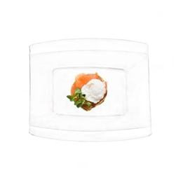 Crecsent Premium plastic plates 7" White or Clear 120 Count