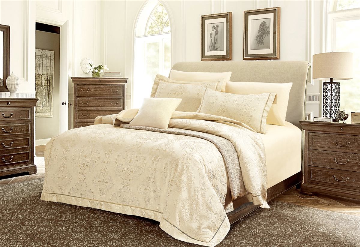 Broadway Luxury 8pc Twin Bedding Set - Discount Bed Linens
