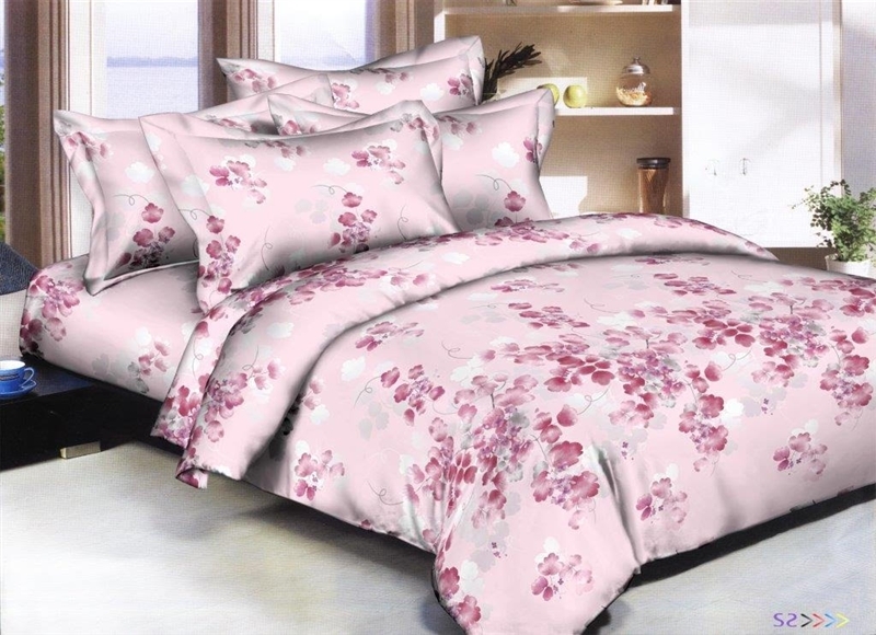 Better Bed Collection: Leafy Vines 8PC Twin Bedding Set