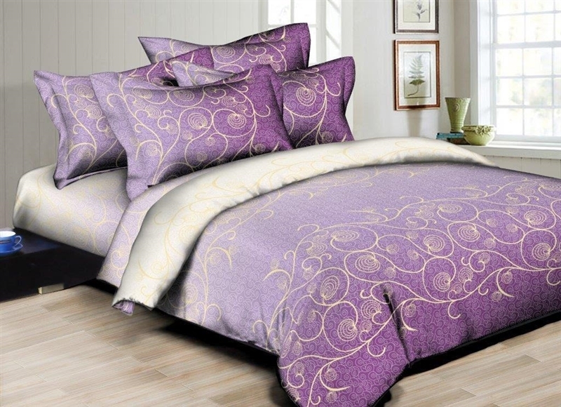 Better Bed Collection: Dainty Swirls 8PC Bedding Set