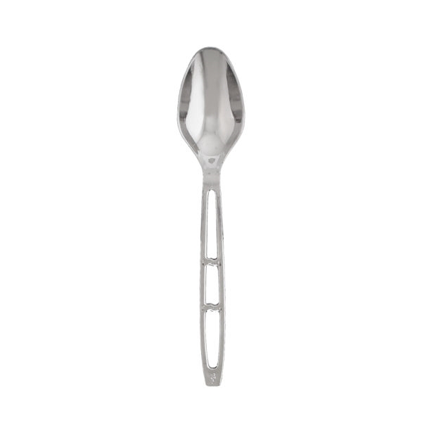 Silver Settings Premium Plastic Teaspoons - 20 Pc - Item #2107