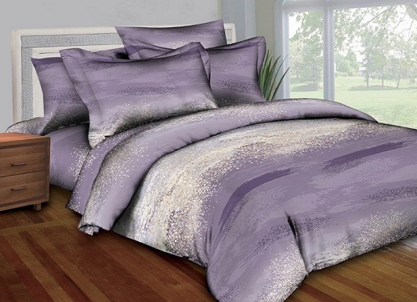 Better Bed Collection: Better Bed Purple Painting 8 Pc Bedding Set