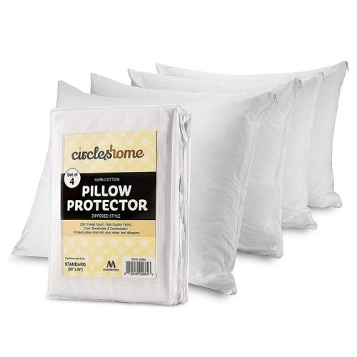 Circlestome Pillow Protector 100% Cotton