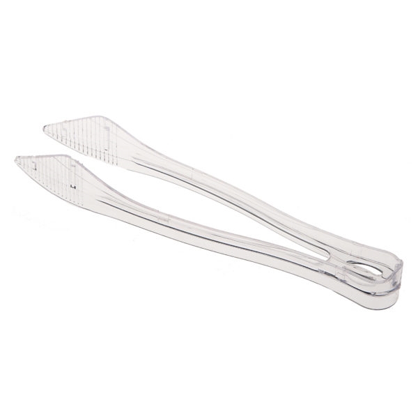 Clear Tongs Twin Pack