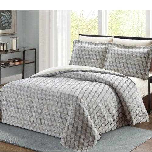 Pasadena Tortora Luxury 8pc Twin Bedding Set - Discount Bed Linens