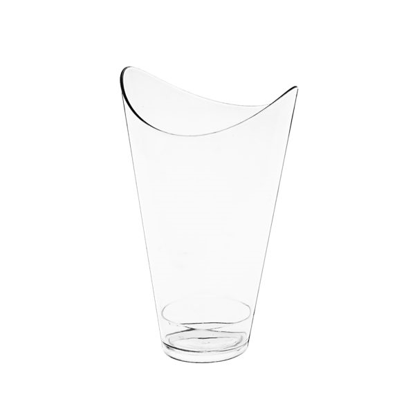 Oval Clear Tower Cups