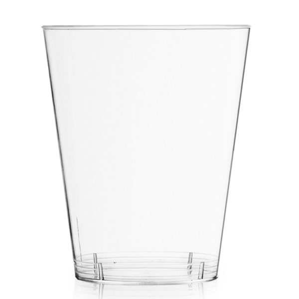 14oz heavy weight square plastic tumblers - 16 count
