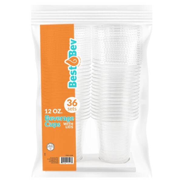 12oz Beverage Cups With Lids
