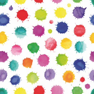 Colorful Splashes Decorative Napkins - 20 ct
