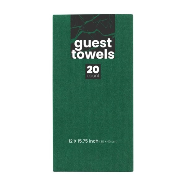 Guest Towels  Green 20 Count
