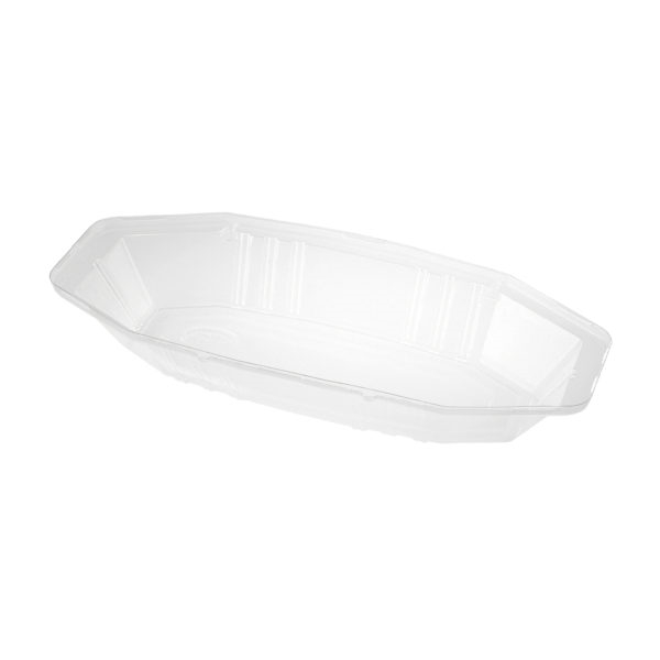 Clear Disposable Serving Boats 12 ct 15 oz