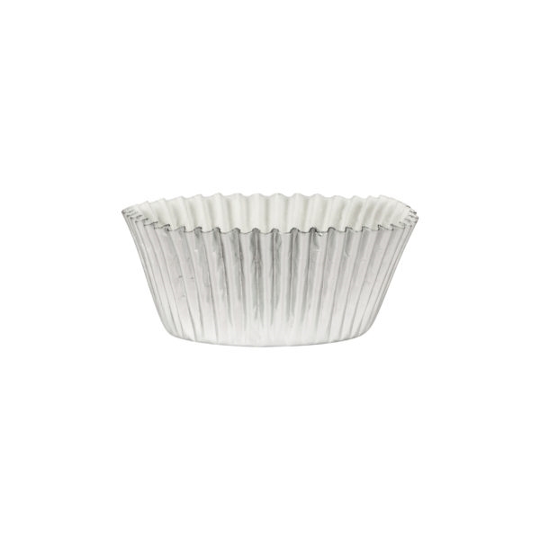 Silver Foil Baking Cups 72 ct