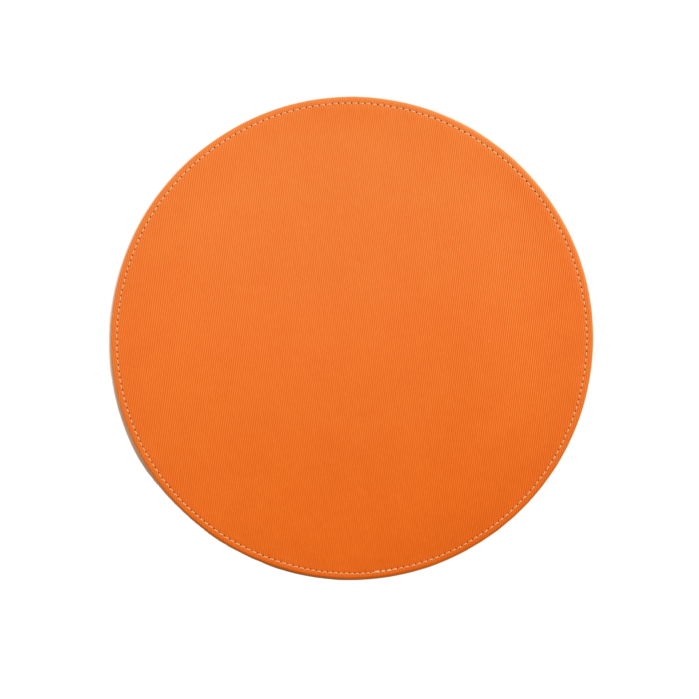 Orange/ Grey Round Placemat