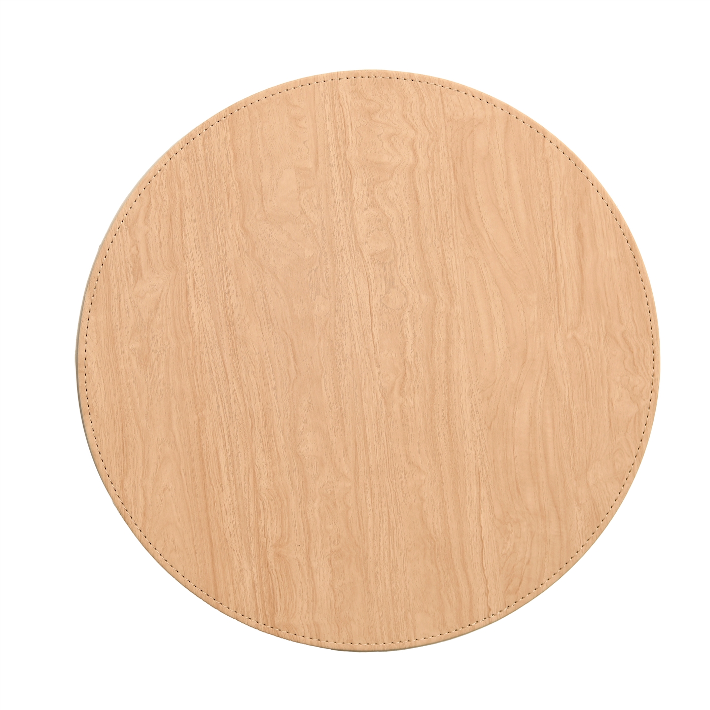 Natural Wood Round Placemat