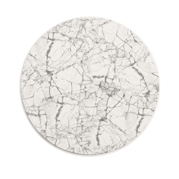 Abstract Marble Round Placemat