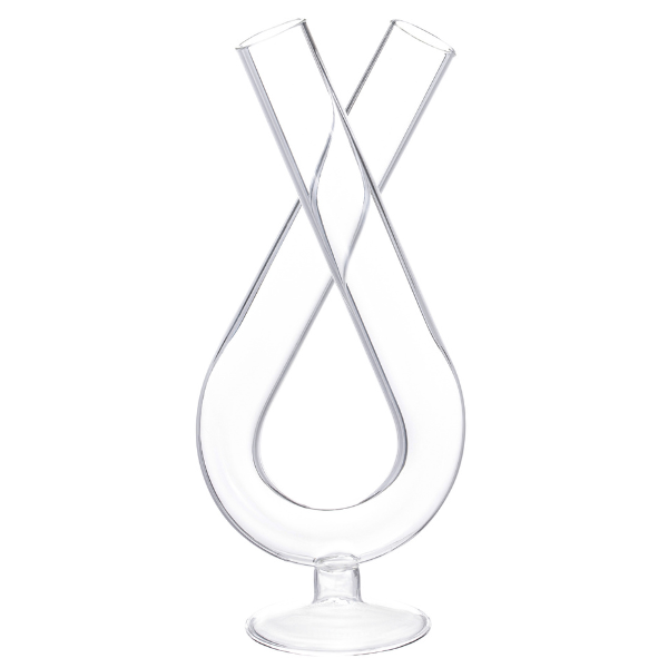 Treviso Rounded Intersecting Tube Vase