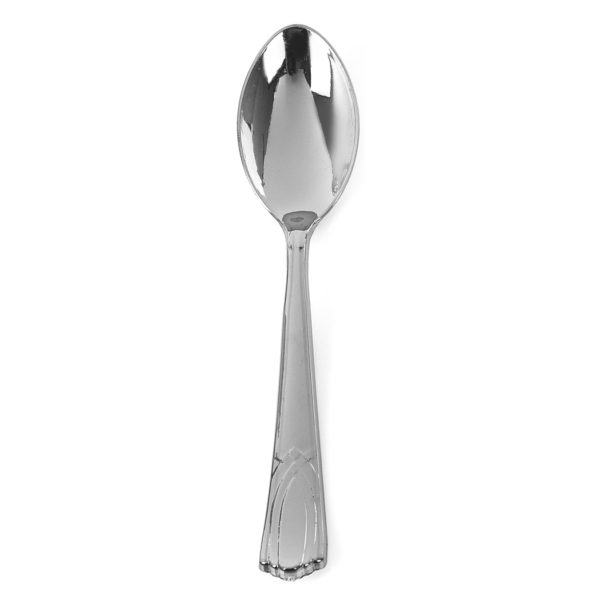 Silver Like Collection Tea Spoons, 24pc - 24 Pack Disposable Utensils