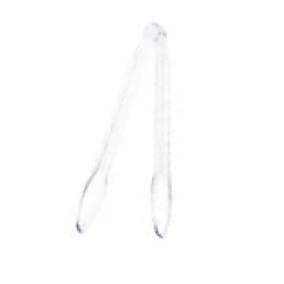Decor Clear or Silver Tongs