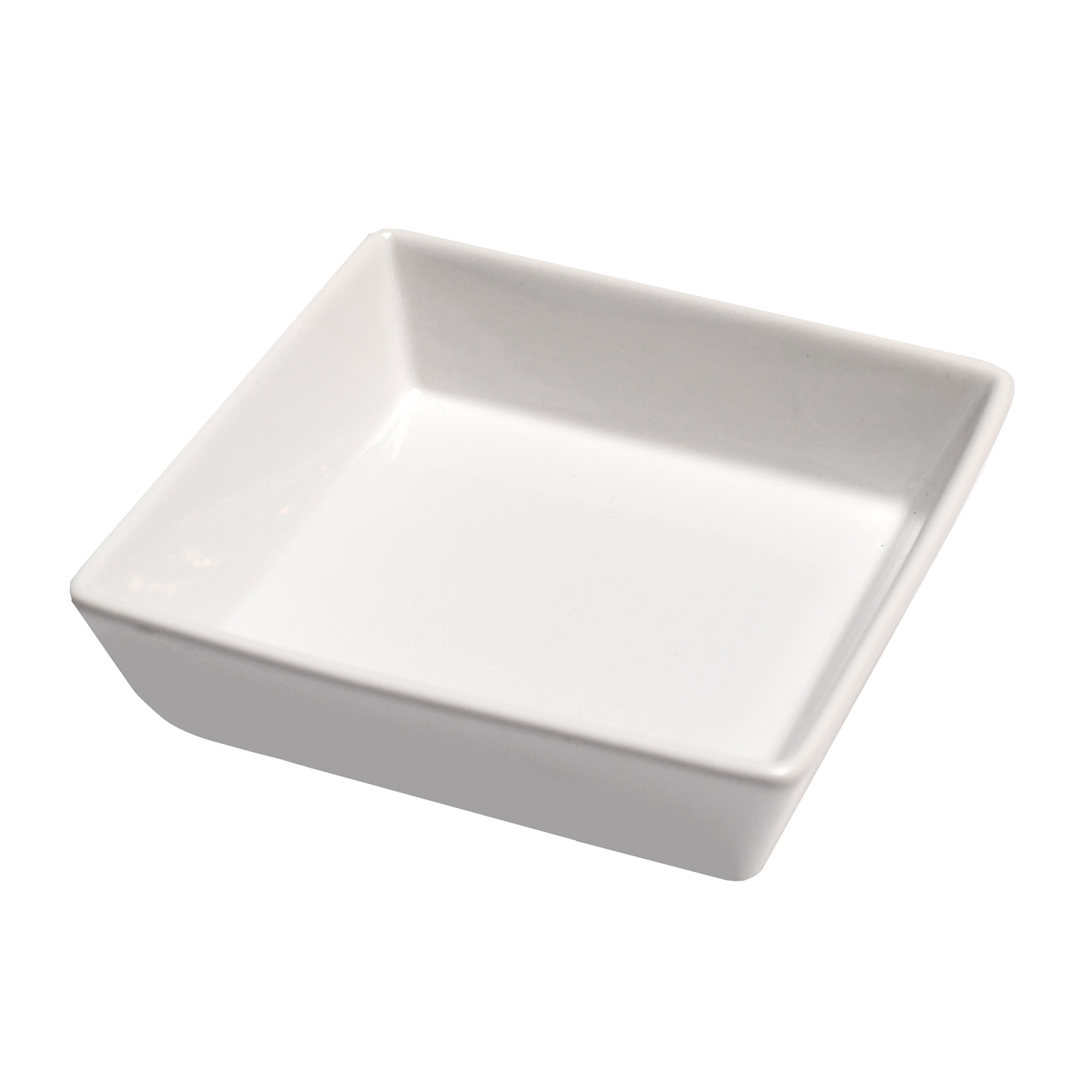 White  Square Ceramic Bowl #8697