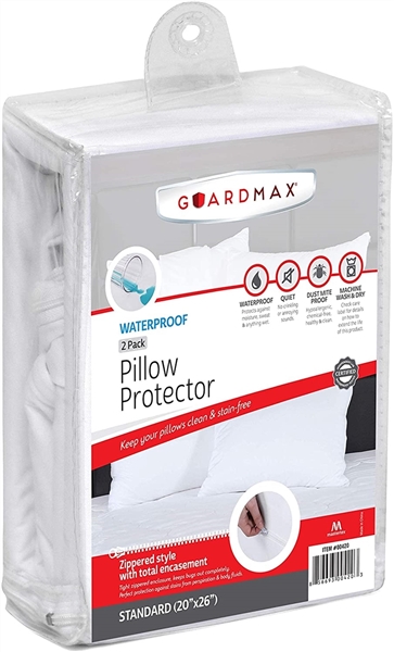 Waterproof Pillow Protector Set Of 2