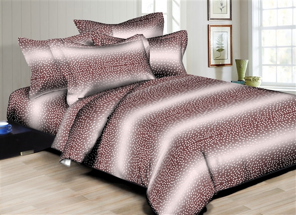 Better Bed Collection: Rainy Stripes Pink 8PC Bedding Sets- 300 Thread Count