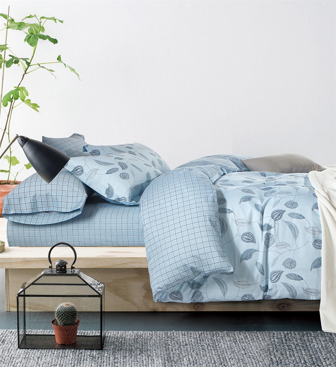 Essex 8pc 100% Cotton Bedding Set - Discount Luxury Bed Linens