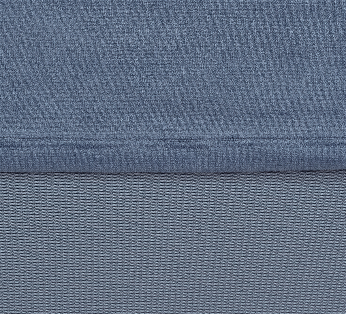 Santa Monica Cadet Grey Blue Velvet Tablecloth
