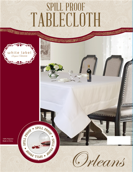 Orleans Spill Proof Tablecloth
