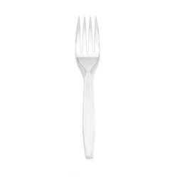Pack of 50 Forks, Kitchen Collection - Durable Disposable Plasticware