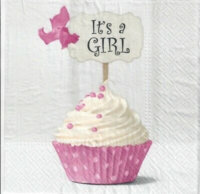 It's a girl Napkins - 20 ct