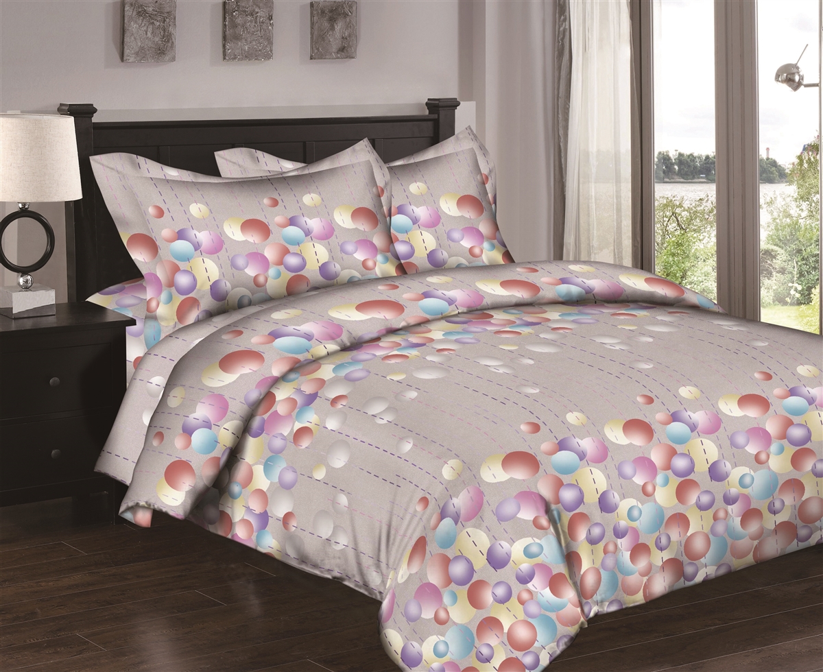Superior Linen: Colorful Balloons 6PC Twin Bedding Set