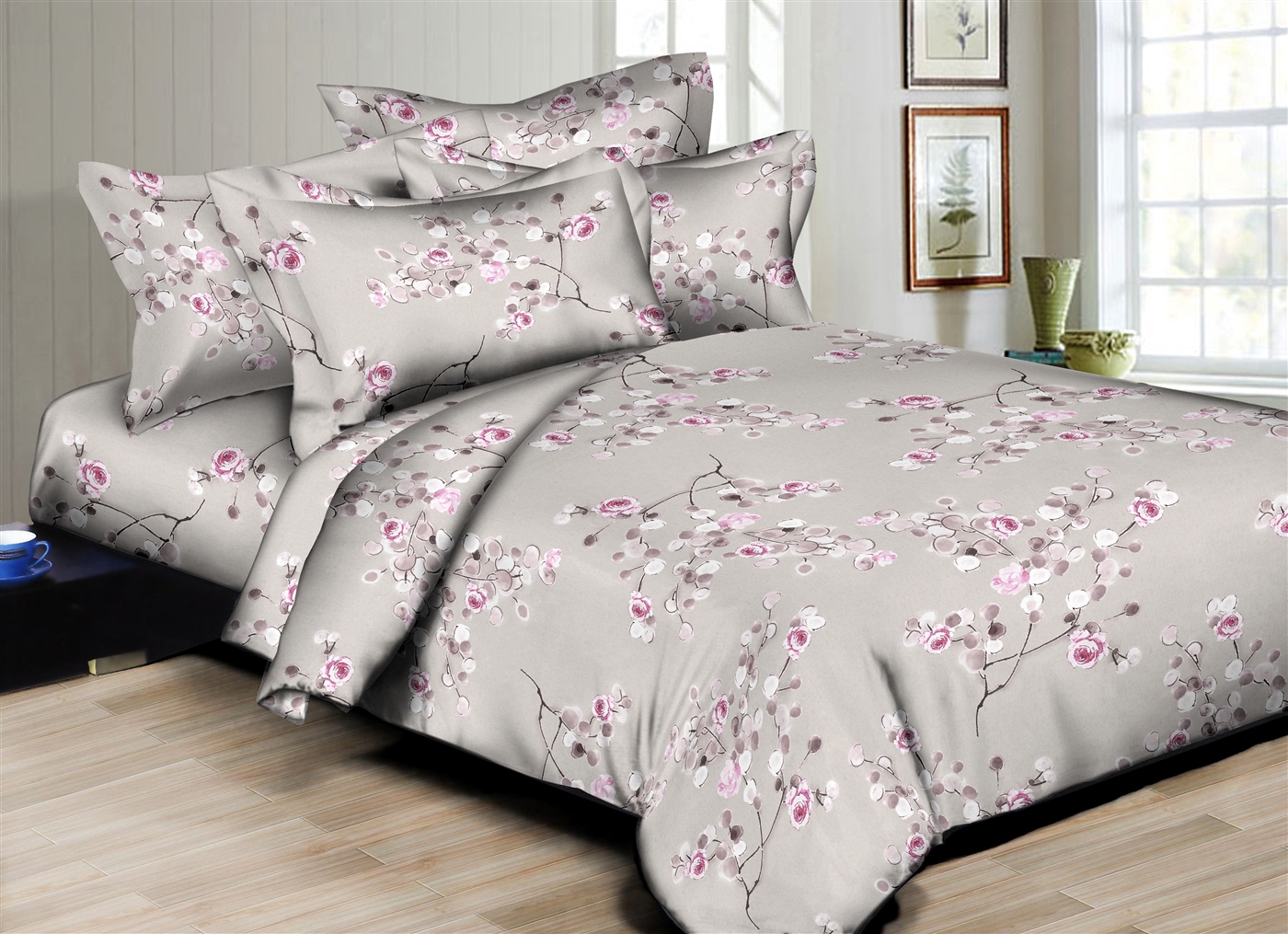 Superior Linen: Wild Flowers 6PC  Bedding Set