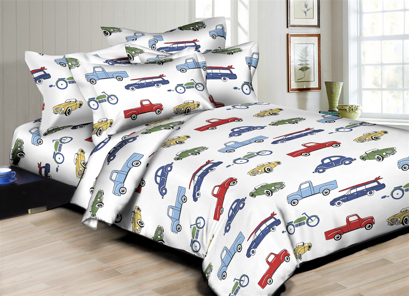 Superior Linen: Busy Street 6PC Twin Bedding Set