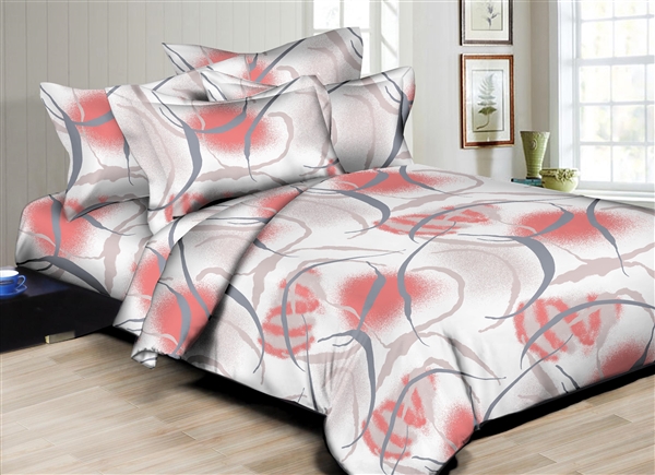 Artistic Peels Pink 6PC Twin Bedding Set