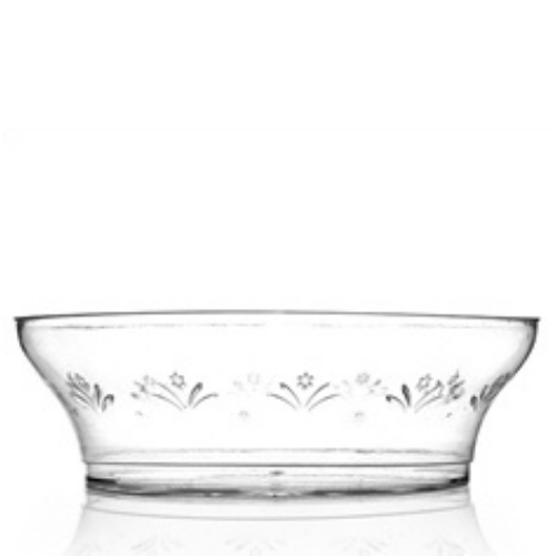 10oz Clear Plastic Bowls by the Simcha Collection, Fancy Disposable Dinner