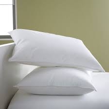 down alternative 100% cotton pillow