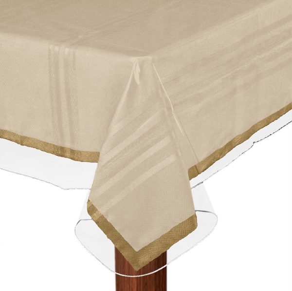Crystal Clear Heavy Tablecloth Protector