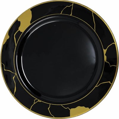 Decor Marble Collection Black and Gold