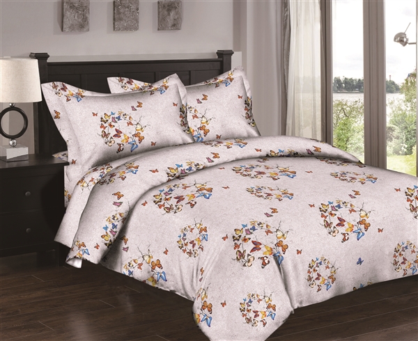 Superior Linen: Butterfly Beauty 6PC Twin Bedding Set