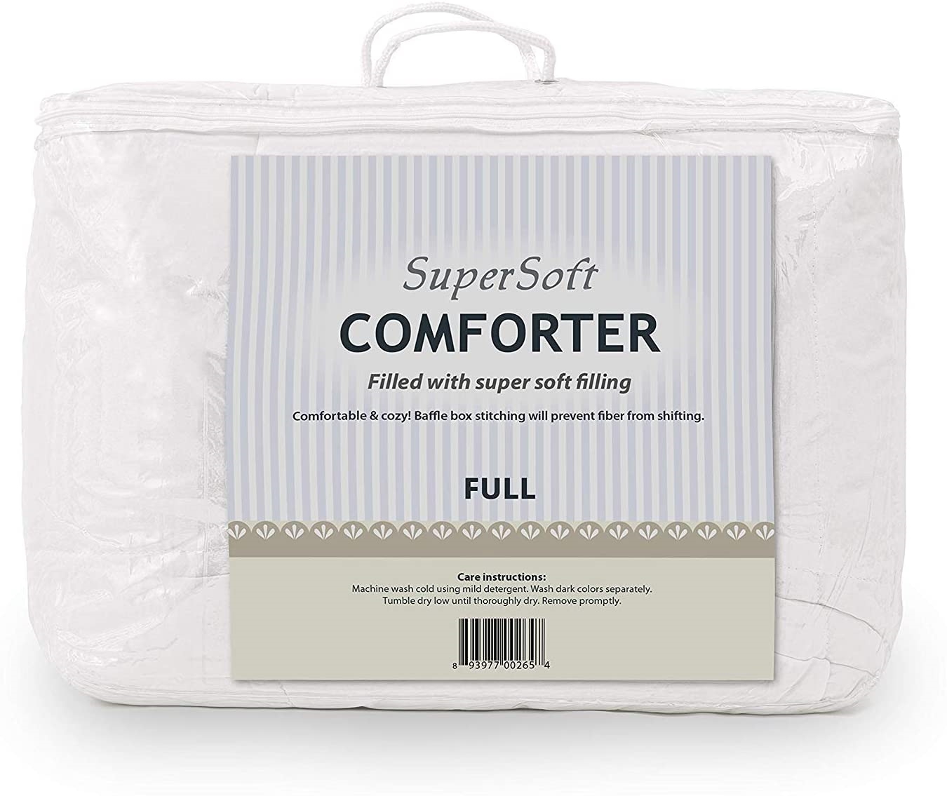 Supersoft White Comforter - Discount Luxury Bedding